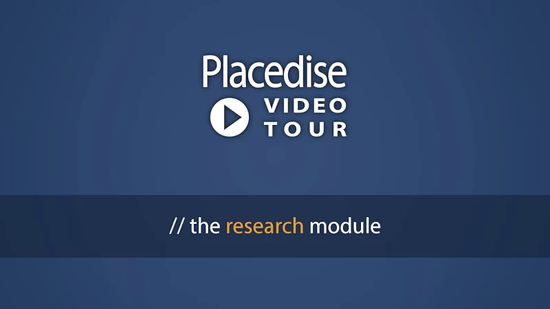 Placedise tour - Research Module